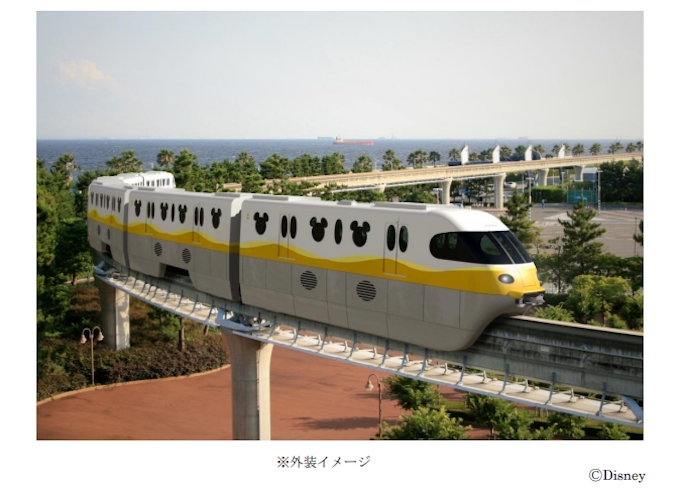 舞浜リゾートライン ディズニーリゾートラインで年春に新型車両 リゾートライナー Type C を導入 日本経済新聞