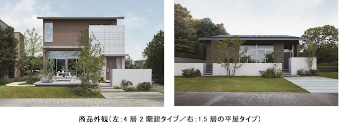 ミサワホーム Century の新ラインアップで4層2階建と1 5層の平屋の2タイプを発売 日本経済新聞