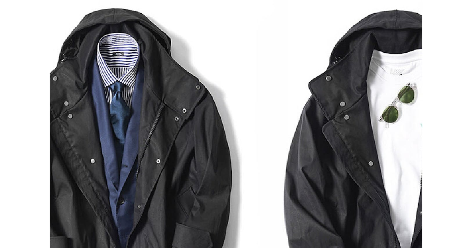オンオフokのアウター選び 悩んだら フード付き Men S Fashion Nikkei Style