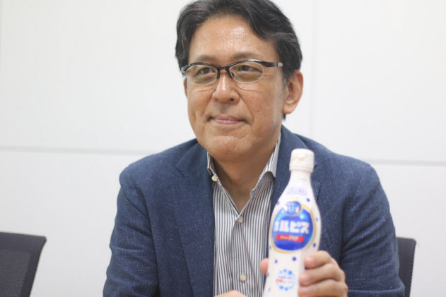 アサヒ飲料の大越洋二常務執行役員マーケティング本部長