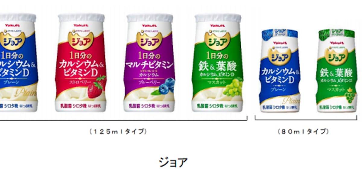 ヤクルト ジョア シリーズをリニューアル発売 日本経済新聞