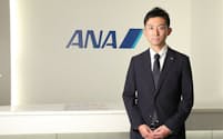 採用を担当する人財戦略室ANA人財大学の乙崎友平氏