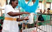サラヤはウガンダで病院用消毒液の製造を開始