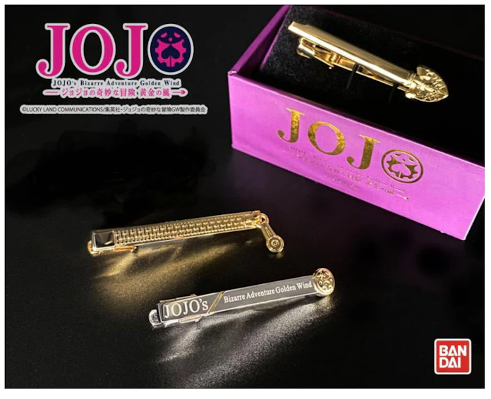 はるやま商事 P S Fa より ジョジョの奇妙な冒険 黄金の風 のモチーフアイテムから新作ネクタイ タイピンを展開開始 日本経済新聞 はるやま商事 P S Fa より ジョジョの奇妙な冒険 黄金の風 のモチーフアイテムから新作ネクタイ タイピンを展開開始 日本経済新聞