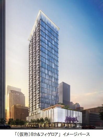 三井不動産 米ロサンゼルス市で賃貸住宅開発事業 仮称 8th フィゲロア を着工しロサンゼルス支店設立 日本経済新聞