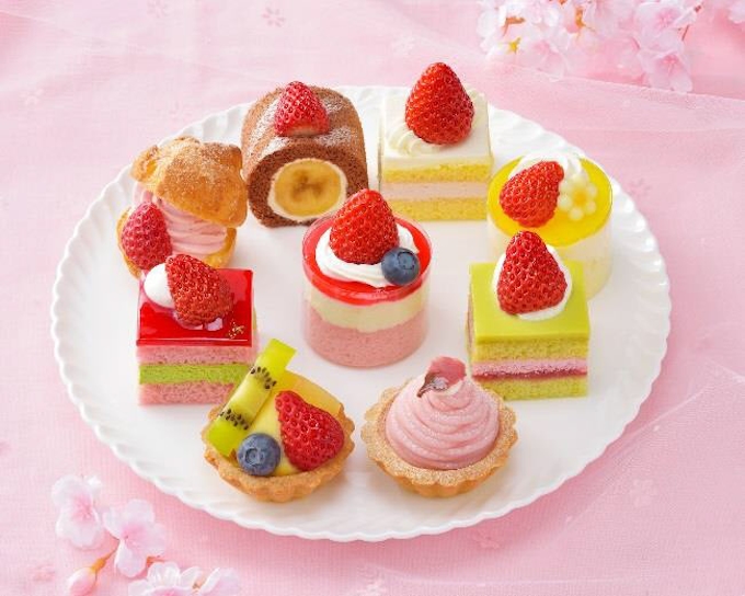 銀座コージーコーナー 春のプチケーキセット プチセレクション 春菓 2種を期間限定発売 日本経済新聞