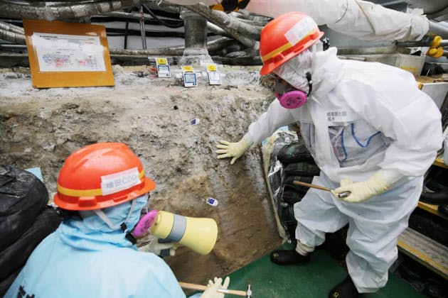 【2016年】
建屋を囲う遮水壁の凍結が開始された
【2016年】
建屋を囲う遮水壁の凍結が開始された