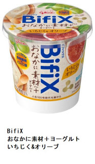 江崎グリコ 食事代わりになるヨーグルト Bifix おなかに素材 ヨーグルト いちじく オリーブ を発売 日本経済新聞