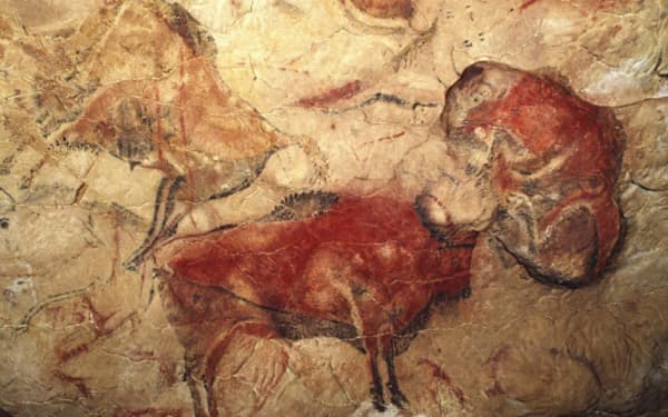 アルタミラ洞窟の壁画