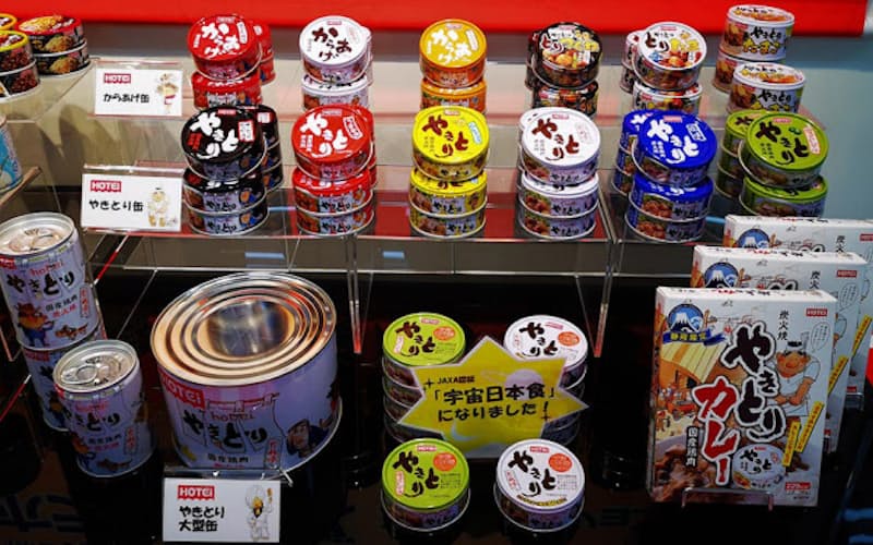 焼き鳥缶詰のフレーバーは6種類まで拡大している
焼き鳥缶詰のフレーバーは6種類まで拡大している