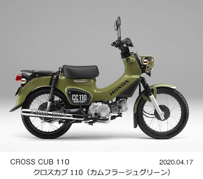 ホンダ スーパーカブ 110 に新色追加ー スーパーカブ 110 などには法規対応 日本経済新聞