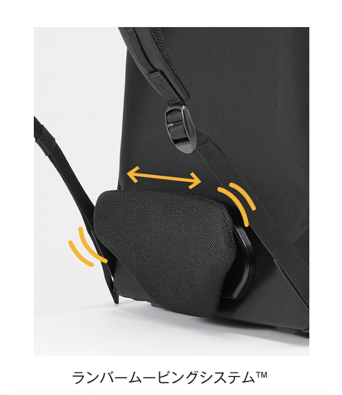 エース 腰パッドが可動する ランバームービングシステム を搭載したビジネスリュック Evl 3 5lp を発売 日本経済新聞