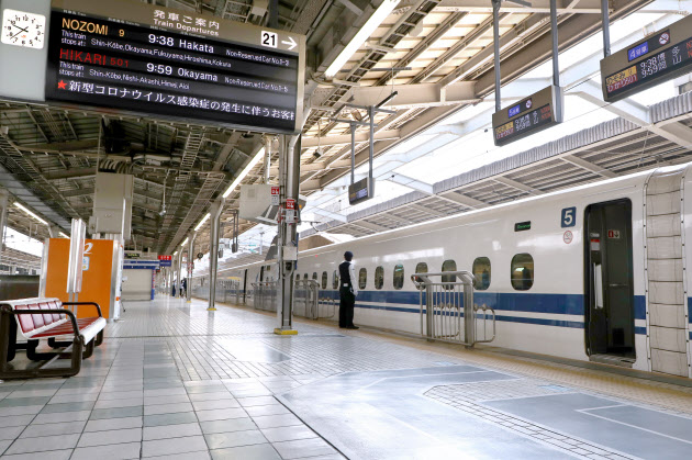 大型連休後半 Jr新大阪駅閑散 ホームに列できず 日本経済新聞