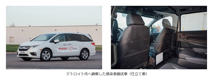ホンダ 新型コロナウイルス感染防止支援活動について発表 日本経済新聞
