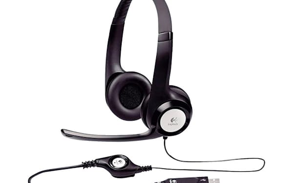 「H390 USB COMPUTER HEADSET」（ロジクール）実勢価格3850円（税込み）