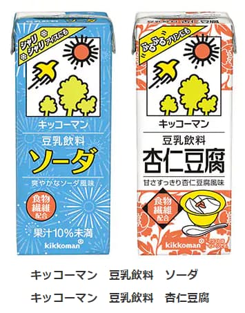 キッコーマン飲料 キッコーマン 豆乳飲料 ソーダ 杏仁豆腐 を発売 日本経済新聞