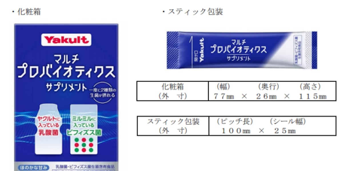 ヤクルト 生菌含有食品 マルチプロバイオティクスサプリメント をamazonで限定販売 日本経済新聞