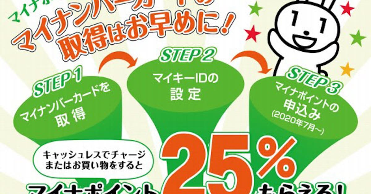 7月からマイナポイント 5つのチェックリストで準備 日本経済新聞