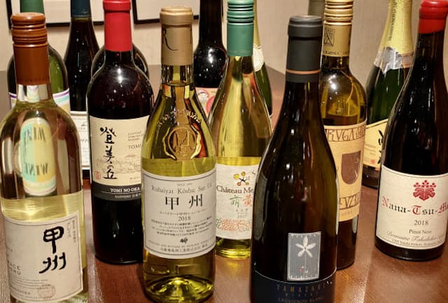 日本ワイナリーアワード2020で5つ星をとったワイナリーのワイン