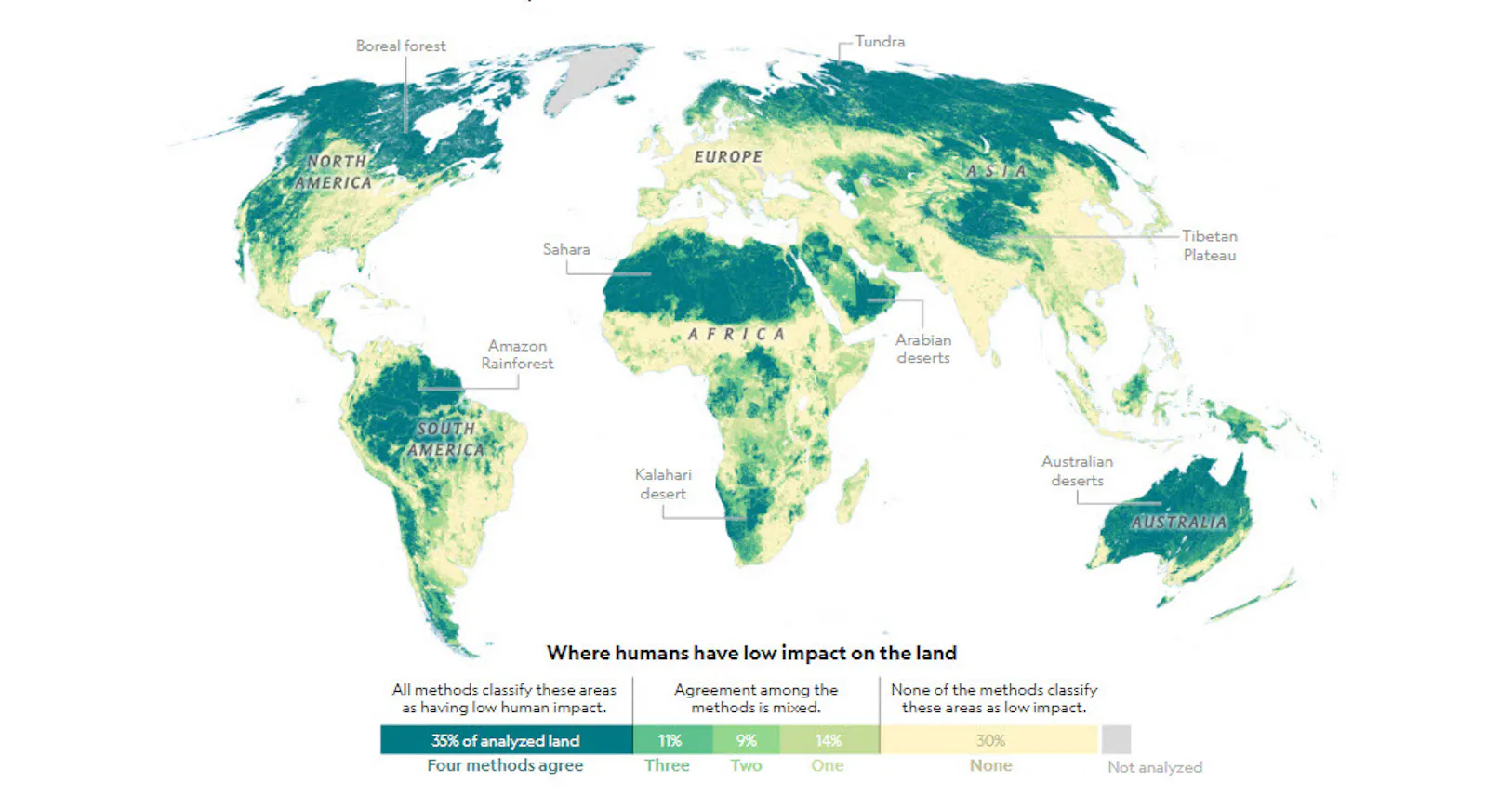人間 手つかず の陸地マップ 保護すべきはどちら Nikkei Style 人間 手つかず の陸地マップ 保護すべきはどちら Nikkei Style