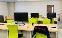 ブロックチェーン技術のスタートアップ、LayerXのオフィス。東京・日本橋に本社を構える（写真:LayerX）