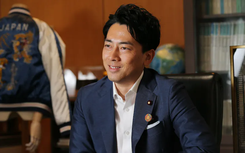 「政治も一人では戦えません」と語る小泉進次郎氏 「政治も一人では戦えません」と語る小泉進次郎氏