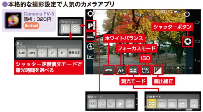 いろんな撮影設定を使うなら有料アプリ 高速連写にパノラマ スマホで 一眼 並みの Nikkei Style