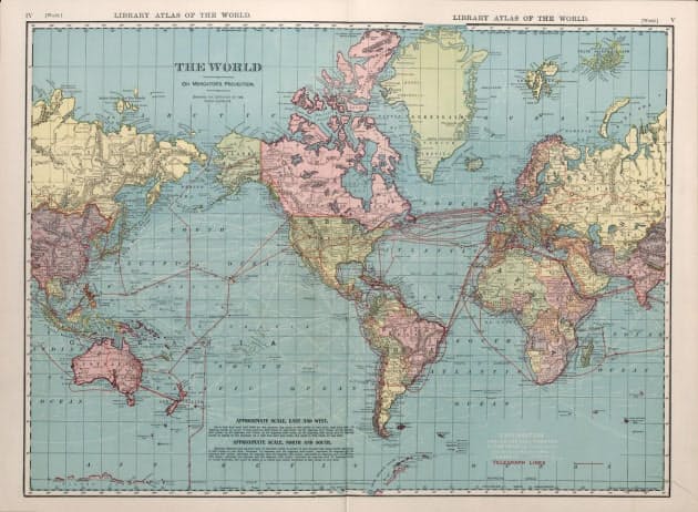 脳に残る強固な記憶 なぜ人の脳は地図を誤解するのか 南米は本当はどこに Nikkei Style