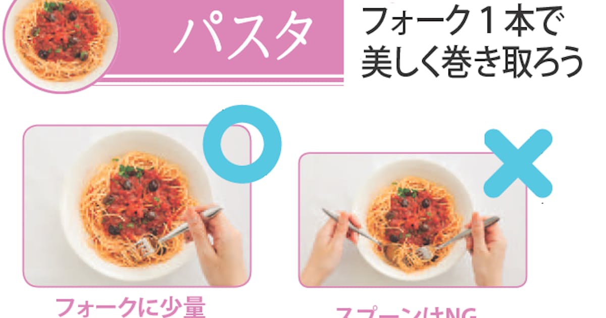 パスタにスプーンは使っていいか 洋食マナーを学ぶ 日本経済新聞 パスタにスプーンは使っていいか 洋食マナーを学ぶ 日本経済新聞