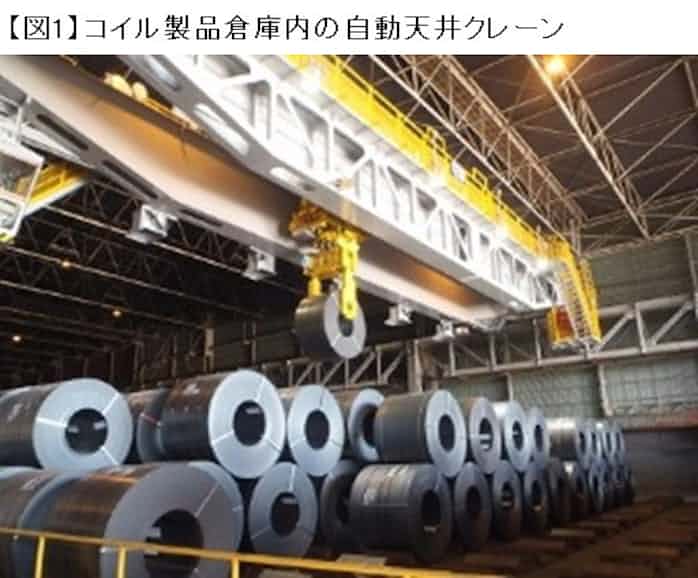 Jfeスチール コイル製品倉庫用スマート運用自動クレーンの全社展開を開始 日本経済新聞
