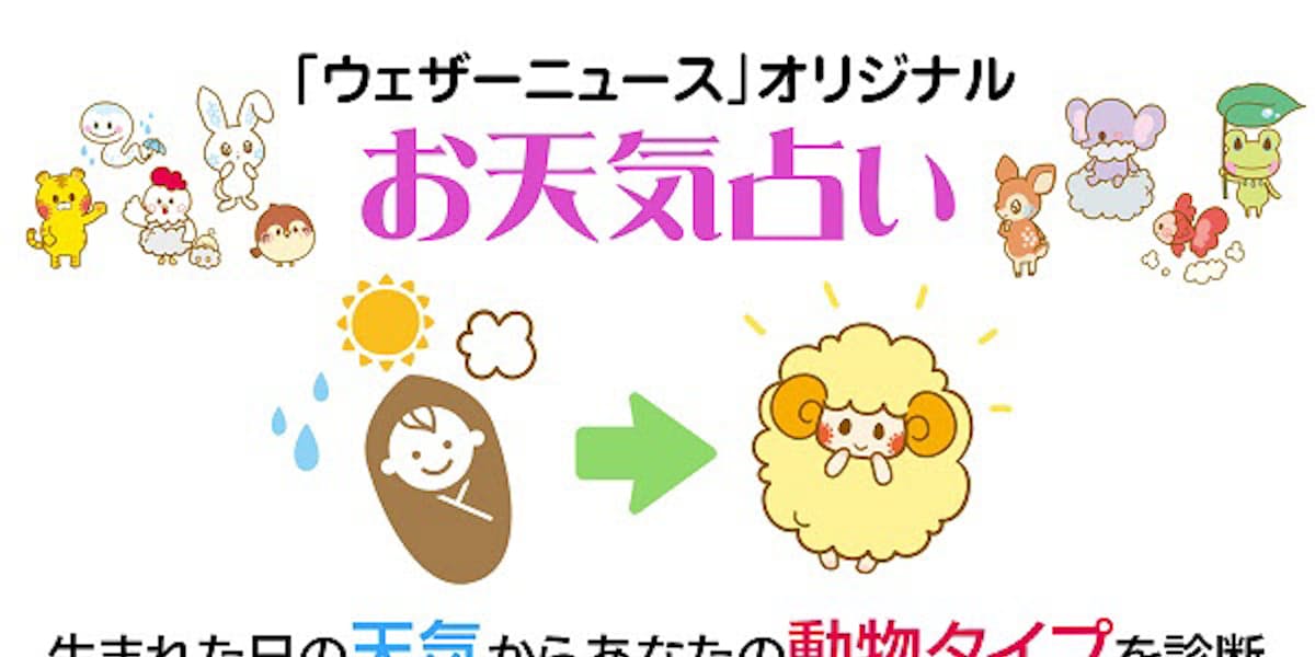 ウェザーニューズ スマホアプリ ウェザーニュース で占い大手 ココロニ監修のオリジナル占い お天気占い を提供開始 日本経済新聞