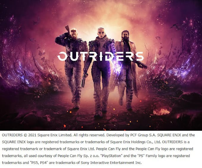 スクウェア エニックス Outriders アウトライダーズ の発売日を変更 日本経済新聞