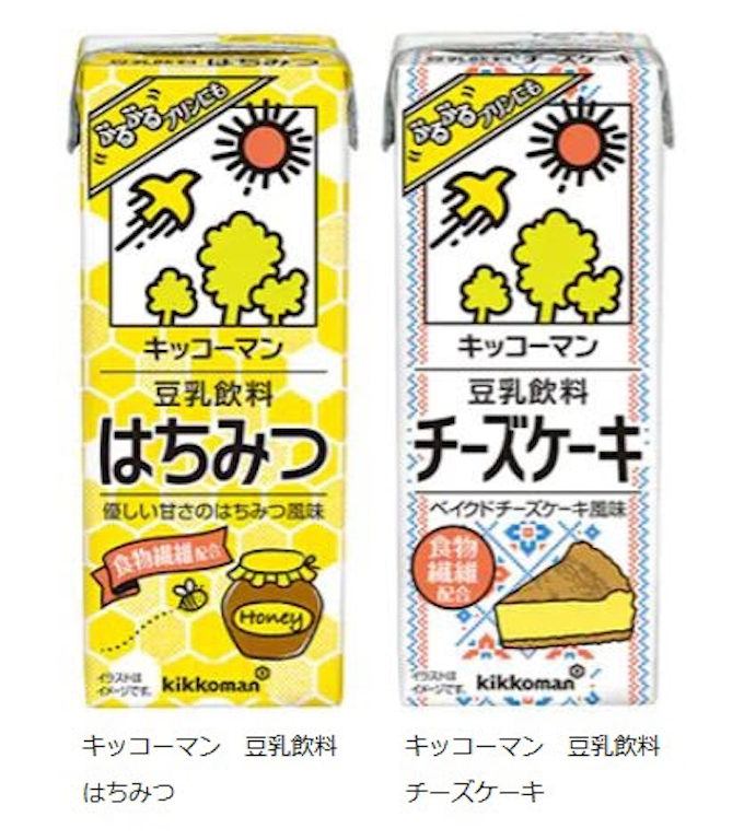 キッコーマン飲料 キッコーマン 豆乳飲料 はちみつ キッコーマン 豆乳飲料 チーズケーキ を発売 日本経済新聞
