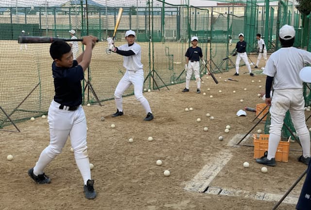 中学野球部は2020年秋の京都市大会で優勝した