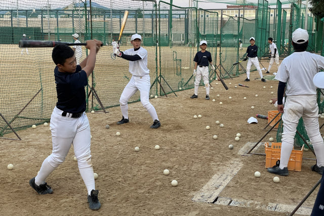 中学野球部は2020年秋の京都市大会で優勝した