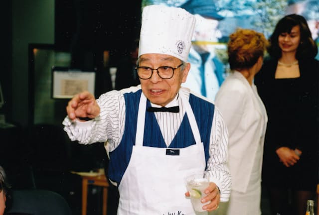 メンズファッションの「教祖」、石津謙介氏は料理自慢、食通でも知られた（石津事務所提供）