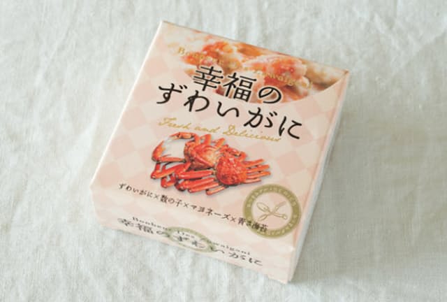 北海道/味の海豊「幸福のずわいがに」、100グラム、税込み1080円