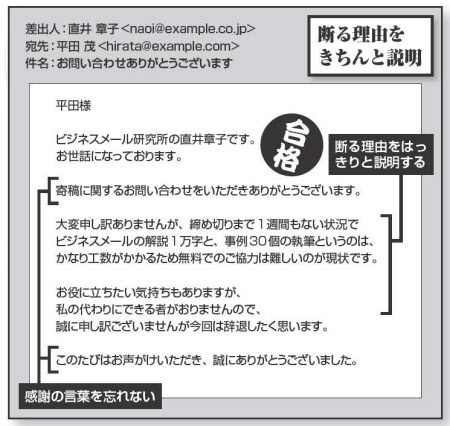 無理な依頼にくぎを刺す お断りメール の極意 日本経済新聞 無理な依頼にくぎを刺す お断りメール の極意 日本経済新聞