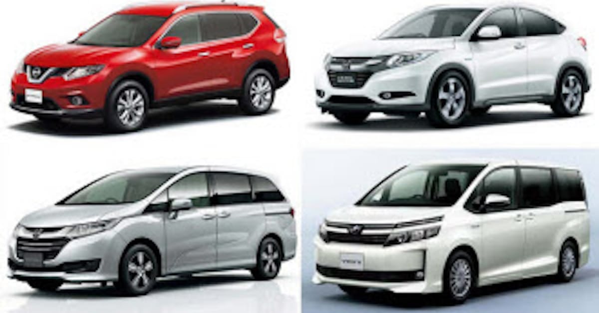 Suv ミニバンが続々 レジャー向け乗用車6車種 日本経済新聞