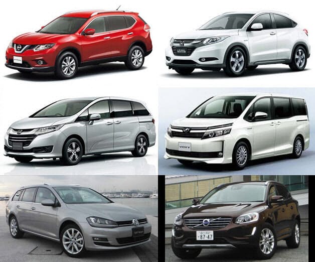 Suv ミニバンが続々 レジャー向け乗用車6車種 日本経済新聞