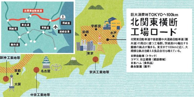 国内生産再生で脚光 新4大工業地帯 はココ 日本経済新聞