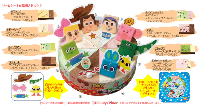 サーティワン アイスクリームケーキ トイ ストーリー パレット8 を発売 日本経済新聞 サーティワン アイスクリームケーキ トイ ストーリー パレット8 を発売 日本経済新聞