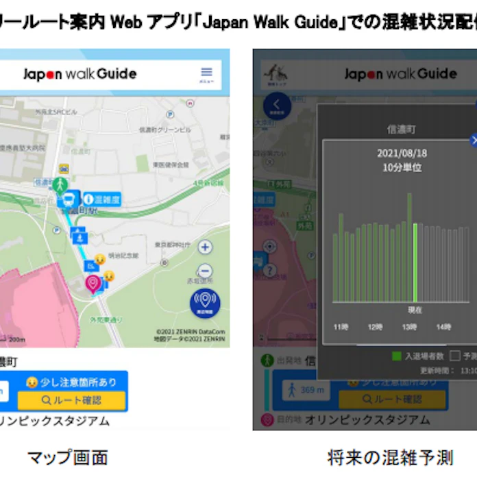Nttドコモ イベント初開催の場所でもイベント終了後の混雑が予測可能な 駅混雑状況予測技術 を開発 日本経済新聞