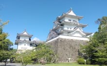 「城作りの名人」といわれた藤堂藩初代藩主・藤堂高虎が築いた伊賀上野城(三重県伊賀市、8月)
