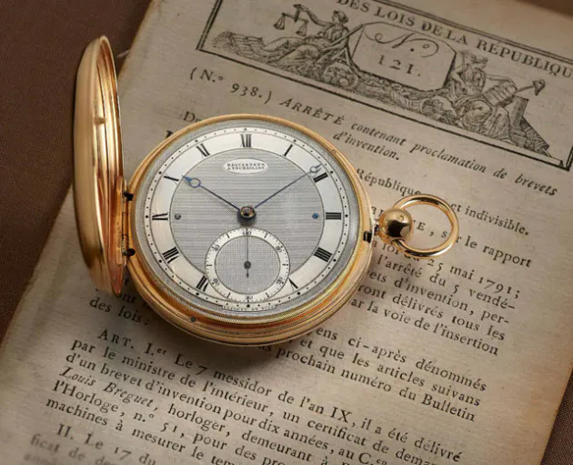 1812年のトゥールビヨン懐中時計 ブレゲがお披露目 Nikkei Style