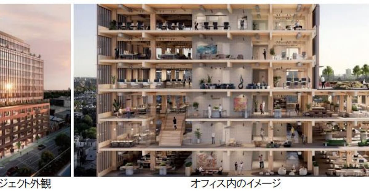 住友林業とntt都市開発 豪メルボルンで最高層の15階建木造オフィス開発事業に参画 日本経済新聞