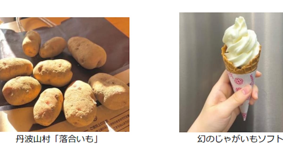 中央大 山梨県丹波山村と連携し伝統作物の 地芋 落合いも を活用したじゃがいもソフトクリームを開発 日本経済新聞