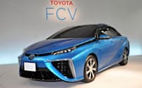 トヨタ自動車が2014年12月15日に発売する、燃料電池車（FCV）「MIRAI（ミライ）」