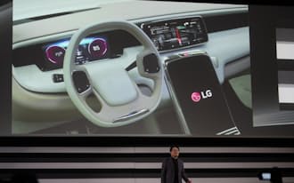 LG電子は車載向けシステムのディスプレーを狙う