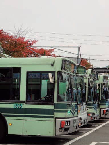 ビーコンでバスの接近通知 京都市営バス 全7台に設置 日本経済新聞